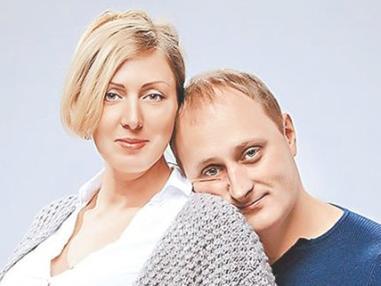Андрей Зибров с женой Анной